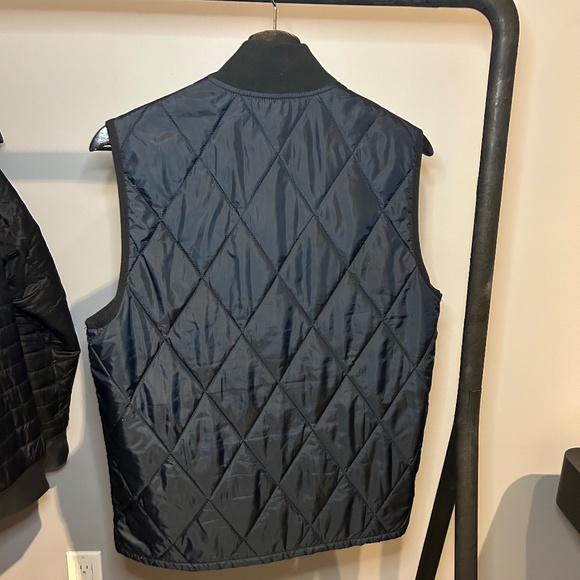 Club Monaco Navy Quilted Vest - Picture 3 of 3